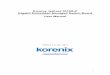 Korenix JetCard 5010G-P Gigabit Embedded Managed … · Welcome to Korenix JetCard 5010G-P Gigabit Embedded Managed Switch Board User ... DHCP Server, DHCP Option 82 and Rate Control