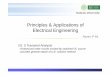Principles & Applications of El t i l E i iElectrical Engineeringhome.konkuk.ac.kr/~parkjk/courses/2018spring/electrical... ·  · 2017-04-24Understanding of transients ... 2 Dept