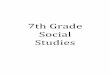 7th Grade Social Studies - Richland Parish School Board core... ·  · 2012-10-03prepare students for classroom assessment purposes as well as the grade 8 LEAP test. ... iLEAP Assessment