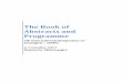 The Book of Abstracts and Programme - Univerzitet Crne … · The Book of Abstracts and Programme 7th International Symposium of ... attractive neighborhood next to the coast of the