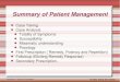 Summary of Patient Management - HomeoQuest … Software for Homeopaths Summary of Patient Management Case Taking Case Analysis Totality of Symptoms Susceptibility Miasmatic understanding