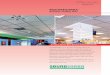 Acoustic Ceiling Tiles - Soundsorba · Acoustic Ceiling Tiles ... Mirror finish grid adds a lustre finish to the whole ... expanded diamond pattern metal and factory fitted with the