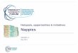 Hotspots, opportunities & initiatives Nappies - WRAP v1.pdf · reduction opportunities available to download. 4. ... and account for roughly 90% of the nappies market (2). ... C02