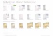 Internal Door Selector - Adobetravisperkins.scene7.com/is/content/travisperkins...Internal Doors – Typical Softwood Glass Door Construction Preparation and Finishing Fixed Quadrant