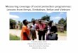 Measuring coverage of social protection programmes ... coverage of social protection programmes: Lessons from Kenya, ... of social protection survey questionnaire ... Office and Ministry
