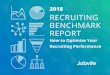 2018 RECRUITING BENCHMARK REPORT - …web.jobvite.com/rs/703-ISJ-362/images/2018 Recruiting Benchmark... · BENCHMARK METRICS TO GUIDE YOUR RECRUITING STRATEGY Is your recruiting