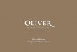 Oliver Winery Corporate Brand Assets · voice and tone — is essential in protecting and building the Oliver brand. Oliver products and experiences are invitations to ... tones convey