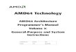 AMD x86-64 Architecture Programmer’s Manual, … Instruction Prefixes ... XLAT, IRET, LSL, MOV(CRn. AMD64 Architecture Programmer’s Manual Volume 3, General-Purpose and System