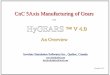 HyGEARS V 4 · gears, Coniflex ™, spur, ... • CoSIMT and End Mill cutting edges can be linear or circular ... • allows the generation of a negative protuberance in the 