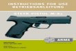 InstructIons for use BetrIeBsAnLeItunG steYr PIstoL M-A1 - Steyr … ·  · 2010-06-23InstructIons for use BetrIeBsAnLeItunG steYr PIstoL M-A1 ... ENGLISH Owner’s Manual STEYR