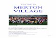 WELCOME TO MERTON VILLAGE - Merton Parish Council€¦ ·  · 2016-12-06Merton Village Welcome Pack Rev 1.3 Date Uploaded: 6 December 2016 Page 1 of 7 WELCOME TO MERTON VILLAGE 