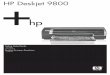 HP Deskjet 9800 - h10032. · produk ini untuk mengurangi risiko luka bakar atau luka akibat sengatan listrik. ... Resume button and light, 14) Power button and light, 15) small media