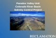 Paradox Valley Unit Colorado River Basin Salinity …€¢ Colorado River Basin Salinity Control Forum ... (717 mg/l) modeled show over $ ... The EPA issued underground injection control