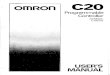 C20 User's Manual - omronkft.hu · Title: C20 User's Manual Created Date: 1/20/2004 1:47:47 PM