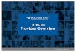 ICD-10 Provider Overview - Beacon Health Options diagnosis using the correct ICD format depending on ... Overall, by using ICD-10, documentation will improve. ... PowerPoint Presentation
