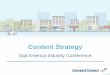 Content Strategy - Sail America | Sail America€¦ ·  · 2015-06-18Content Strategy Content Strategy: ... Less is More. Types of Campaigns Newsletters & Announcements ... • Add