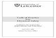 Code of Practice For Electrical Safety - A Leading UK ... · UNIVERSITY OF LEICESTER CODE OF PRACTICE FOR ELECTRICAL SAFETY CONTENTS Foreword Introduction 1.1 General electrical hazards