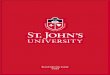 Brand Identity Guide 1/1/15 - St. John's University | · The Brand Identity Guide is designed to serve as a resource for all your marketing and communication needs. Consult this manual