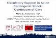 Circulatory Support in Acute Cardiogenic Shock: Continuum ... · Circulatory Support in Acute Cardiogenic Shock: Continuum of Care ... CVA (Pre/On/Post?) ... Bleeding requiring Re-op