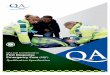 QA Level 4 Certificate in First Response Emergency Care Level 4 Certificate... · C ed 4 QA Level 4 Certificate in First Response Emergency Care (RQF) Intended audience This qualification