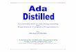 by Richard Riehle AdaWorks Software Engineering · Ada Distilled by Richard Riehle Page 2 of 113 ... Software Engineering provide classes for anyone interested in Ada software development