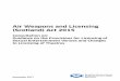 Air Weapons and Licensing (Scotland) Act 2015 Weapons and Licensing (Scotland) Act 2015 Consultation on: Guidance on the Provisions for Licensing of Sexual Entertainment Venues and