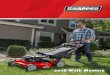 2018 Walk Mowers - Snapper | SNAPPER.COM Dependable Power Briggs & Stratton has delivered power to mowers for decades. Available electric start and standard ReadyStart ® are just