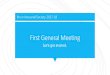 First General Meeting - UCLA Department of …actuary/meetingsAndWorkshops/BAS...Basic / Intermediate / Advanced Excel IF statements VLOOKUP & INDEX-MATCH Pivot Tables VBA & Macros