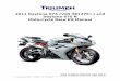 New Daytona Race Kit Manual - Triumph Motorcycles Ltdassets1.triumphmotorcycles.co.uk/.../en-uk/675_Race_Manual_2011.pdf · 2011 Daytona 675 (VIN 381275>) and Daytona 675 R Motorcycle