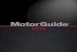 Product Guide 2015 - MotorGuide · So even though fishing may not be ... power management technology for precise variable speed ... Manual Mode Exits any mode