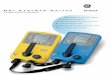 DPI 610/615 Series GE Druck - Tradinco Tradinco · tools and portable calibration standards for pressure instruments and ... 2.5 mbar to 700 bar including gauge, ... graphs. Two way