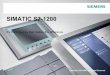 SIMATIC S7-1200 - alfa-elektro.com S7-1200.pdf · Podržana je “floating” granica između korisničkog programa i podataka Do 2048 Bytes može biti retentivno Korisnik može “dodeliti”