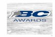 AWARDS - BC Hockey BC Hockey Handbook 2014-2015 Final... · Diamond Stick. President’s Award wards 101 ... Juan de Fuca MHA 2014-15 – Jack Edwards ... Colin Patterson (Cranbrook)