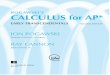 ROGAWSKI’S CALCULUS for AP* - e-books.bfwpub.com 5 THE INTEGRAL 286 5.1 Approximating and Computing Area 286 5.2 The Deﬁnite Integral 299 5.3 The Fundamental Theorem of Calculus,