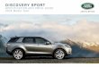 SPECIFICATION AND PRICE GUIDE 2018 Model Year  … SPORT SPECIFICATION AND PRICE GUIDE ... THE CONCEPT OF DISCOVERY SPORT ... Not available with 5 + 2 seats with Tow Bar 