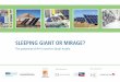 SLEEPING GIANT OR MIRAGE? - Viridis-iq.de GIANT OR MIRAGE? The potential of PV in and for Saudi Arabia Partner Gold Sponsors Silver Sponsors