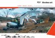 E45 - E50 - E55 Compact Excavators - Bobcat …€¢ Joystick control of boom swing and auxiliary hydraulics means more precision, fewer pedals and more leg room • Maintenance-free