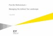Post EU Referendum – Managing the Indirect Tax … EU Referendum – Managing the Indirect Tax Landscape ... Constitutional questions ... Indirect Taxes and Trade Post Referendum