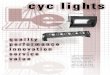 Lighting & Electronics lighting in the-atre, TV, ... rigid strap yoke, ... The luminaire shall be a UL/C-UL Listed 1000 watt max ground row cyc light with