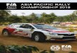 ASIA PACIFIC RALLY CHAMPIONSHIP 2018€¦ · 2018 is a milestone year for the FIA Asia Pacific Rally Champi-onship, the 30th anniversary for the championship that’s been ... of