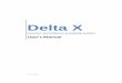 Delta X - Spy Equipment Wholesale Manufacture of … · Test detection and adjustment of thresholds ... Algorithm of detecting the periodical exchange ... Used in the Delta X for