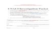 CNACI Investigation Packet - U.S. Army JROTC · **Read before completing packet** ***Include this form when submitting your investigation packet*** CNACI Investigation Packet . 1