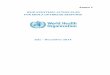 Annex 1 WHO STRATEGIC ACTION PLAN FOR EBOLA OUTBREAK RESPONSE · WHO STRATEGIC ACTION PLAN FOR EBOLA OUTBREAK ... The WHO Strategic Action Plan for Ebola Outbreak Response is divided