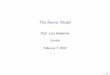 The Romer Modellhendricks.org/econ520/growth/RandD_SL.pdf ·  · 2018-05-15The Romer model Solow block I ... I Jones(2005)talksinsomedetailabouttheeconomicsofideas. ... Vollrath,D.(2013b):