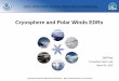 Cryosphere and Polar Winds EDRs - National Oceanic … and Polar Winds EDRs ... 4/02 0.66 0.19 ... –13 NWP centers in 9 countries for the various polar winds products