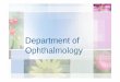 Department of Ophthalmology - med.cmu.ac.th · Neuro-ophthalmology 395 Ocular allergy 229 Uveitis 146 Pediatric ophthalmology 176