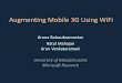 Augmenting Mobile 3G Using WiFi - WINLAB Home Page · Key ideas in Wiffler. Using WiFi only when available not effective • Exploit app delay tolerance and wait to offload on WiFi