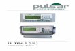 ULTRA 5 (UL) - pulsar-pm.com€¦ · ULTRA 5 (UL) INSTRUCTION MANUAL. ... Example 3 BS3680 Rectangular Weir ... It is important that this manual is referred to for correct installation