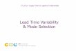 Lead Time Variability & Mode Selection - edXMITx+CTL.SC1x_1+2T2015...CTL.SC1x - Supply Chain and Logistics Fundamentals Lesson: Lead Time Variability & Mode Selection Transportation