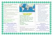 Spring Newsletter (1) - Framfield C of E Primary School · Topic Learning Continents– looking at: Comparing continents Understand latitude, longitude, Equator, hemispheres, tropics,